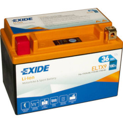 Motobatéria EXIDE EFB ELTX9 12V 3Ah 180A