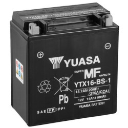 Motobatéria YUASA YTX16-BS-1 12V 15Ah 230A