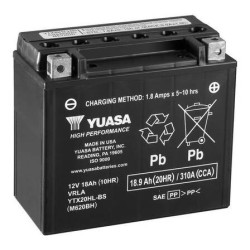 Motobatéria YUASA YTX20HL-BS 12V 19Ah 310A