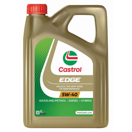 MOTOROVÝ OLEJ 5W40 CASTROL EDGE SM CF 4L - 15F7D6 CASTROL OIL CST 0008