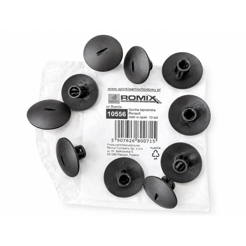 plastové klipy podblatníka Citroen Berligo, RMX10556,ROMIX 7703081054 , 10ks