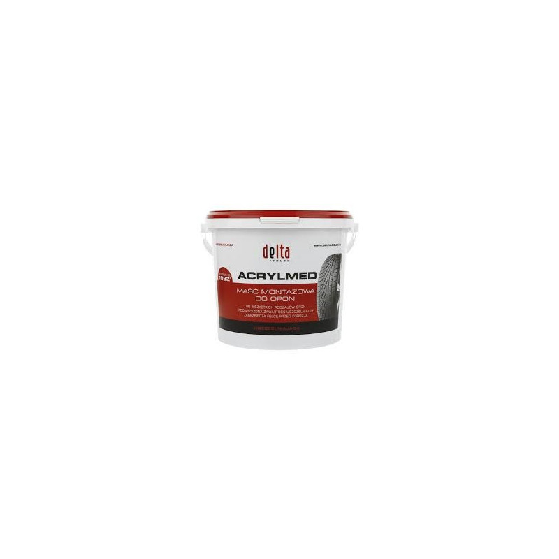 Delta Montážna pasta s pridaním tmelu Červená ACRYLMED 4kg