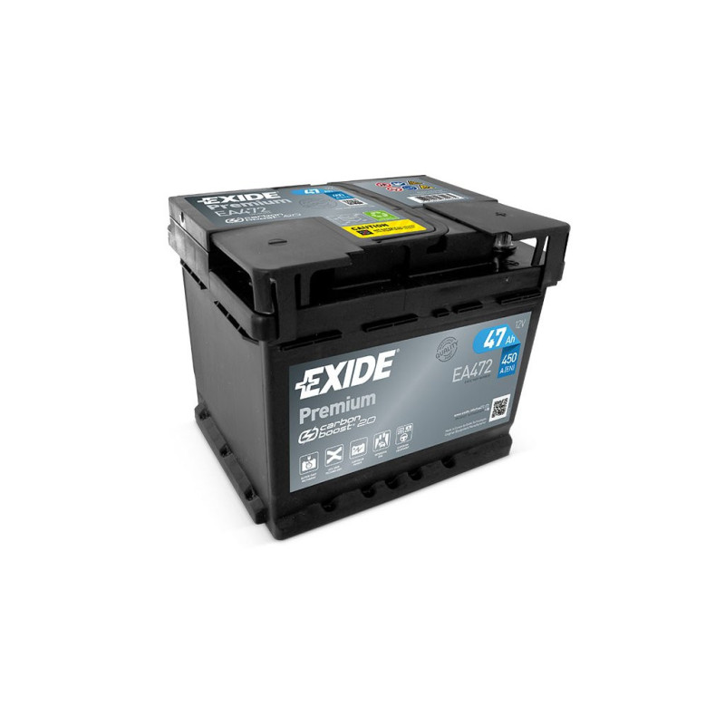 akumulátor EXIDE Premium EA472 47Ah 450A p+