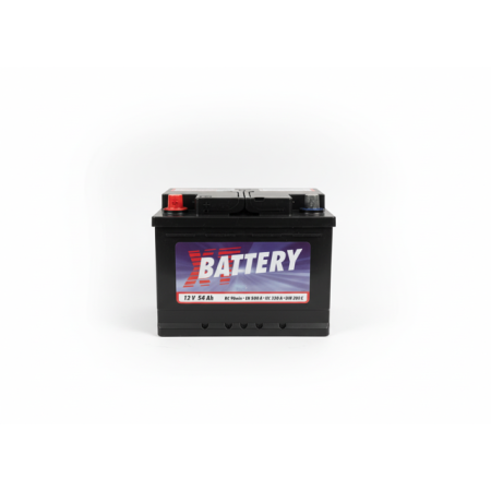 akumulátor XT BATTERY 54 Ah 500A p+