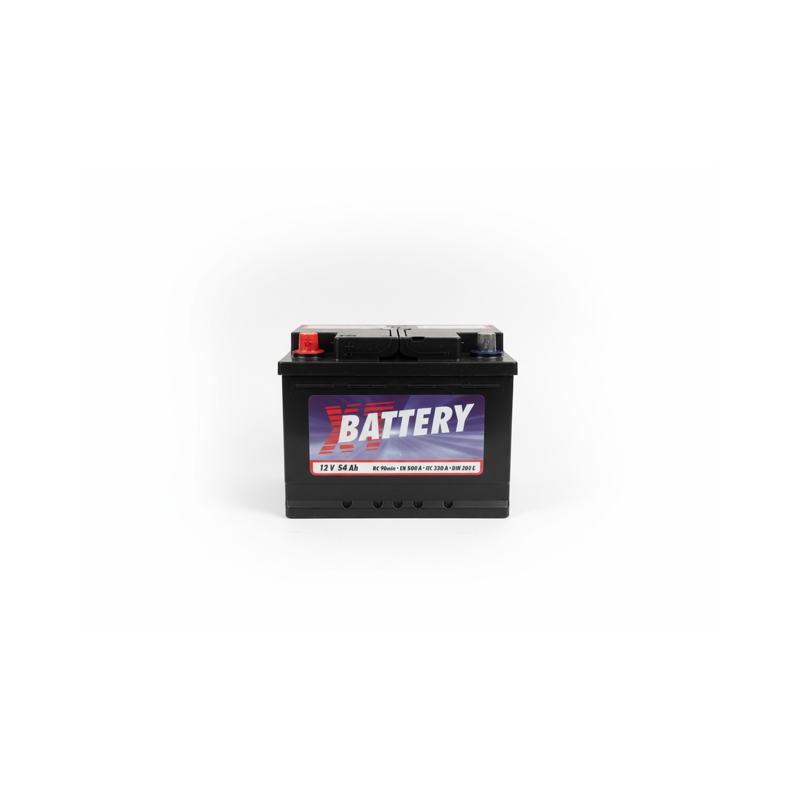 akumulátor XT BATTERY 54 Ah 500A p+