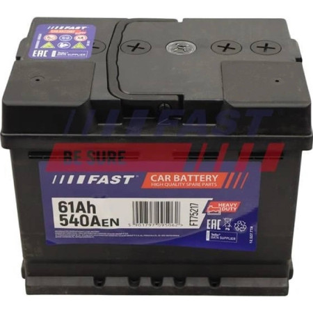akumulátor FAST 12V 61Ah 540A FT75217