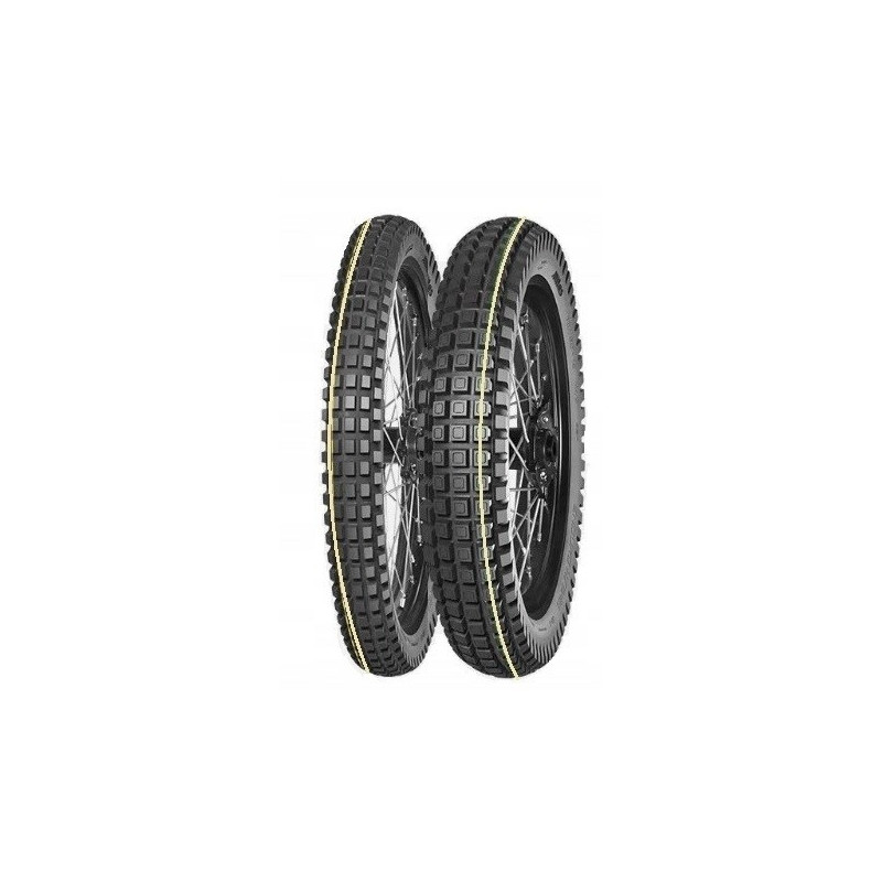 Mitas 110/90 - 19 ENDURO HYBRID [62 P] TL SUPER R (žltý pásik)
