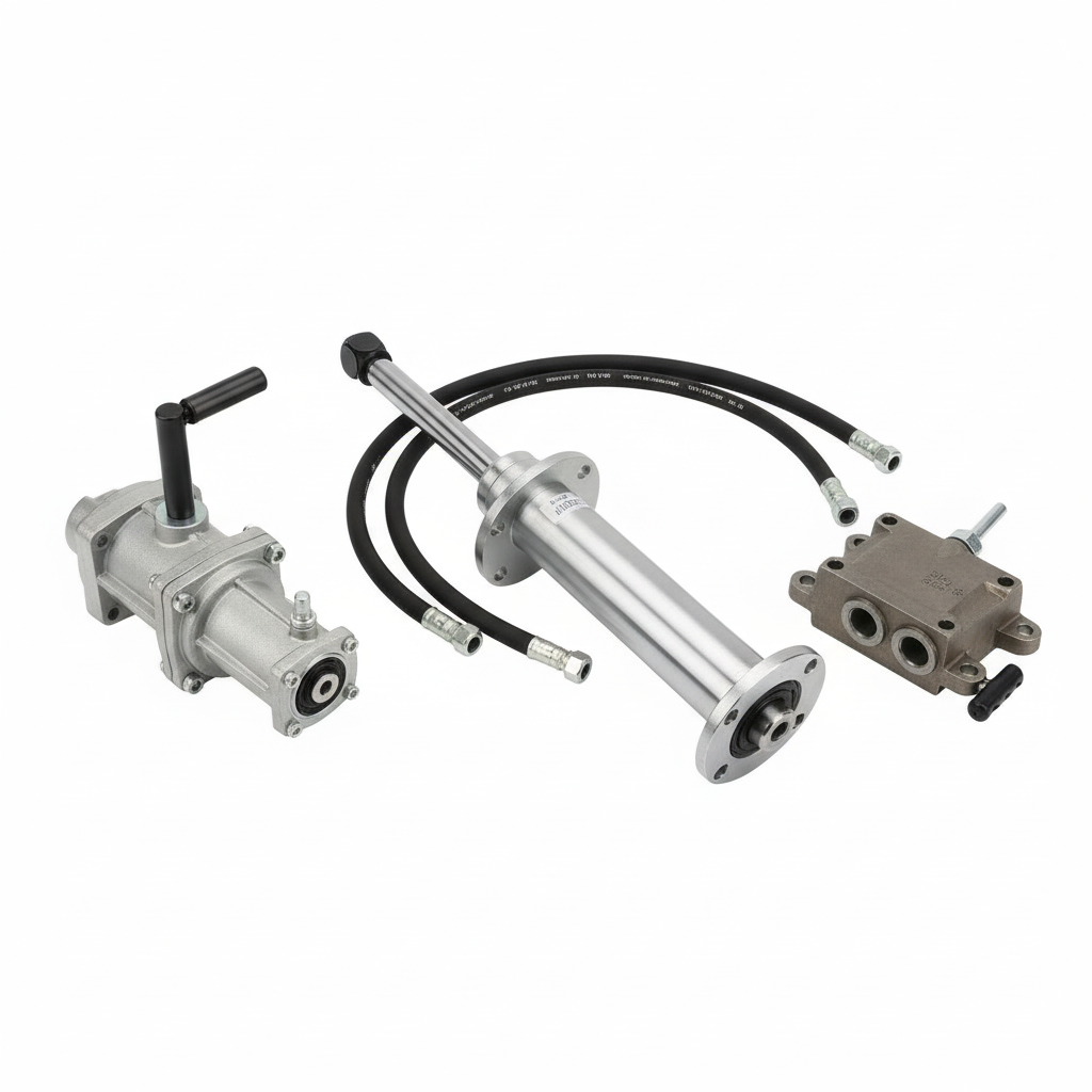 Hydraulika zdvíhania kabíny.