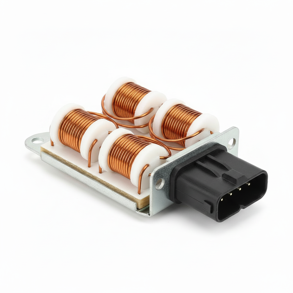 Rezistor ventilátora kúrenia.