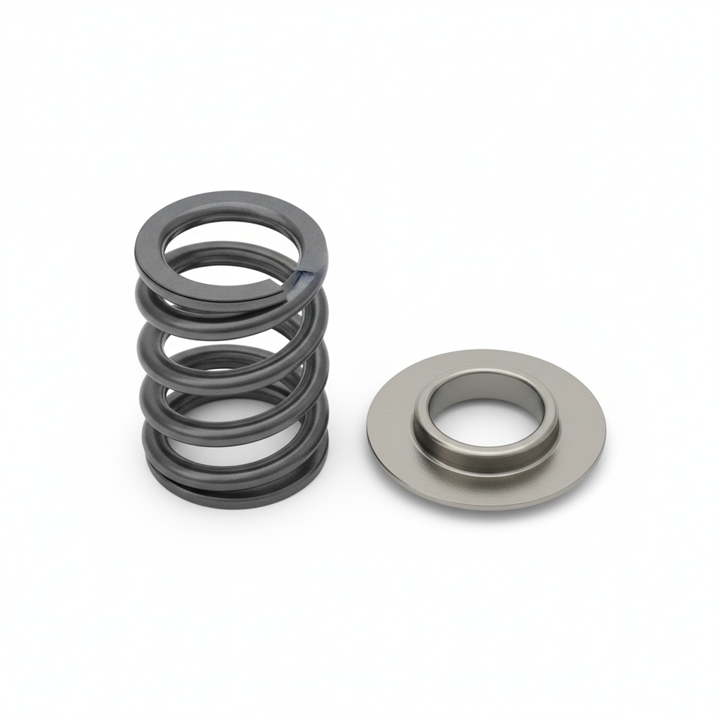 Pružina a podložka ventilu.